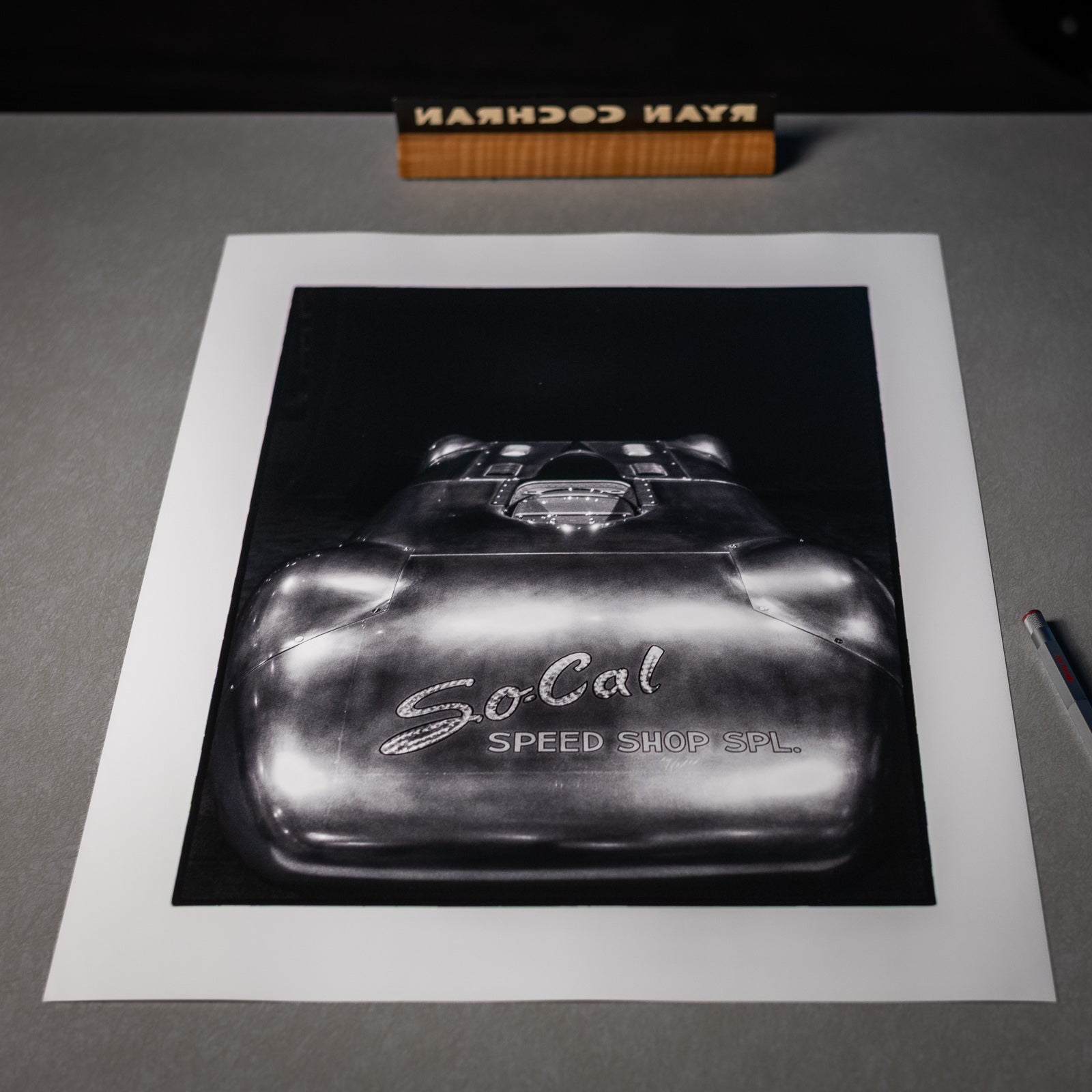 The So-Cal Streamliner Print