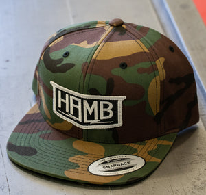 The Camo HAMB Patch Hat