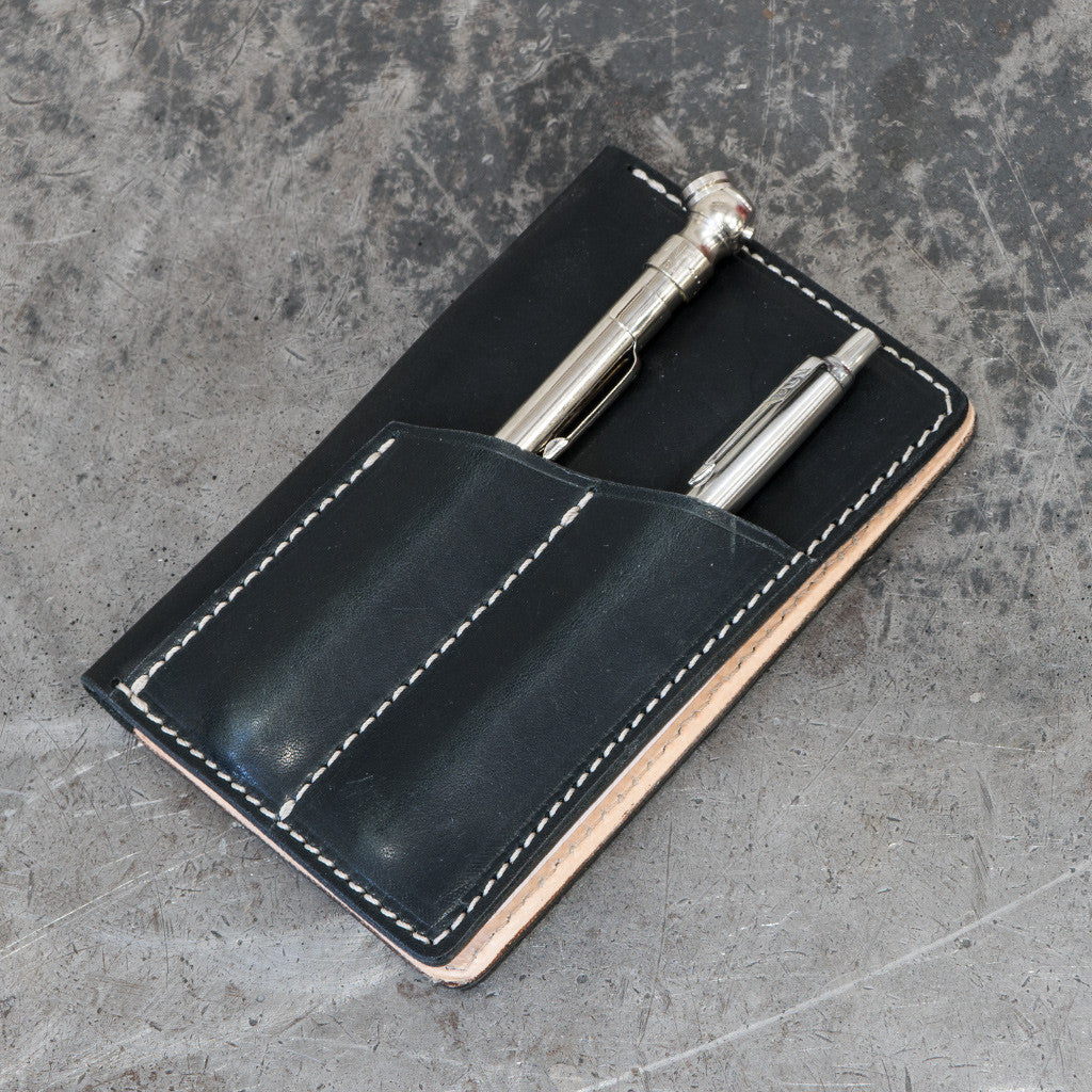 The "Black & Tan" Glovebox Wallet