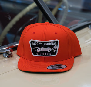 The Jalopy Journal Hat: Safety Orange